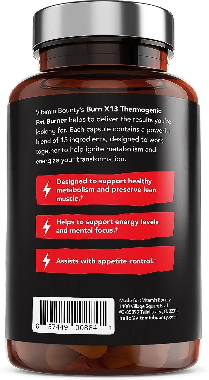 VITAMIN BOUNTY - Vitamin Bounty Burn X13 60 Capsulas - The Red Vitamin MX - Suplementos Alimenticios - {{ shop.shopifyCountryName }}