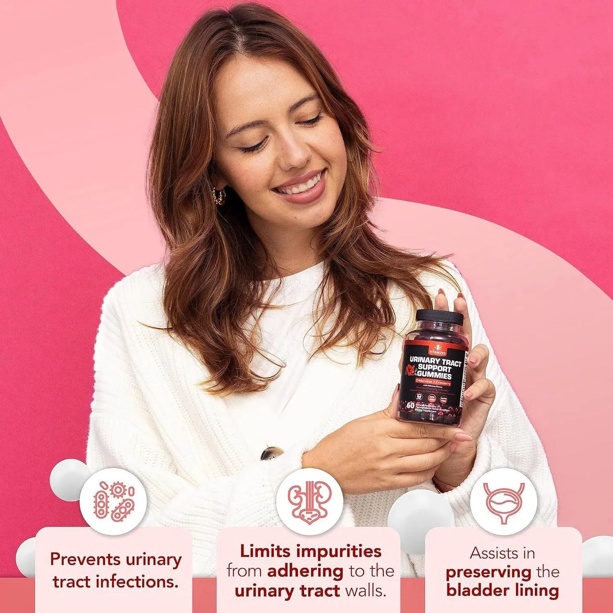 VITAMIZED - Vitamized Potent Cranberry Gummies 1500Mg. 60 Gomitas - The Red Vitamin MX - Suplementos Alimenticios - {{ shop.shopifyCountryName }}