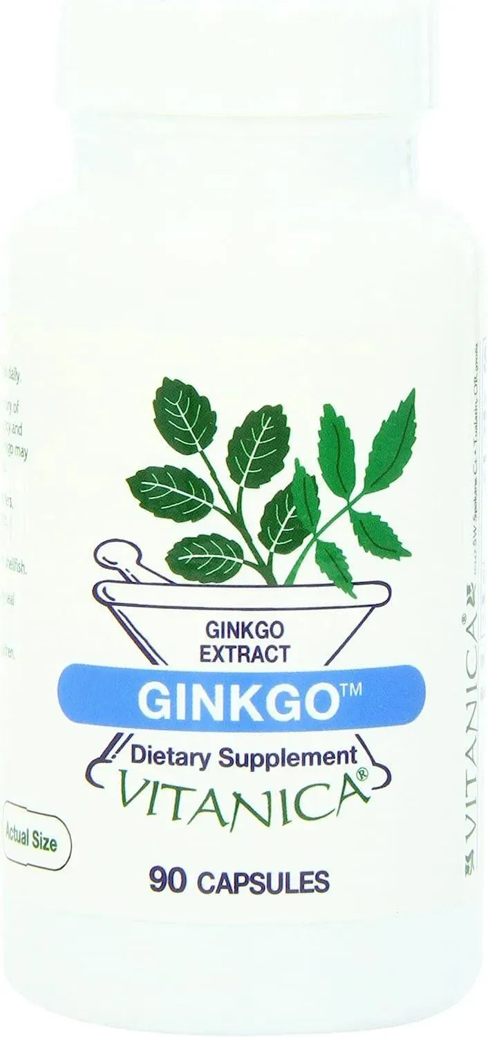 VITANICA - Vitanica Ginkgo Biloba Extract 90 Capsulas - The Red Vitamin MX - Suplementos Alimenticios - {{ shop.shopifyCountryName }}