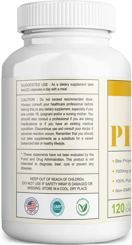 VITAPIA - Vitapia Bee Propolis 1000Mg. 120 Capsulas - The Red Vitamin MX - Suplementos Alimenticios - {{ shop.shopifyCountryName }}
