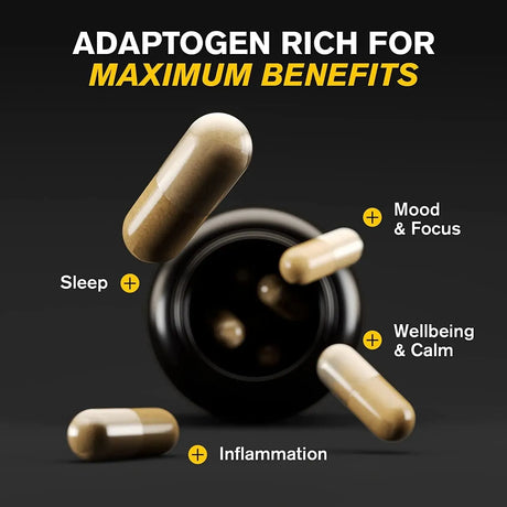 VITARAW - VitaRaw Organic Ashwagandha 2200Mg. 90 Capsulas - The Red Vitamin MX - Suplementos Alimenticios - {{ shop.shopifyCountryName }}