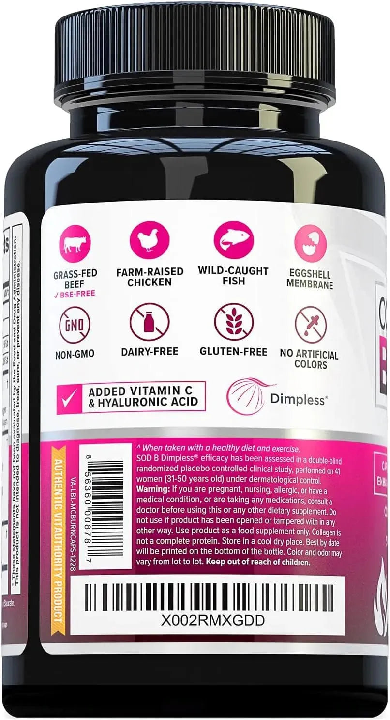 VITAUTHORITY - Vitauthority Multi Collagen Burn 90 Capsulas - The Red Vitamin MX - Suplementos Alimenticios - {{ shop.shopifyCountryName }}