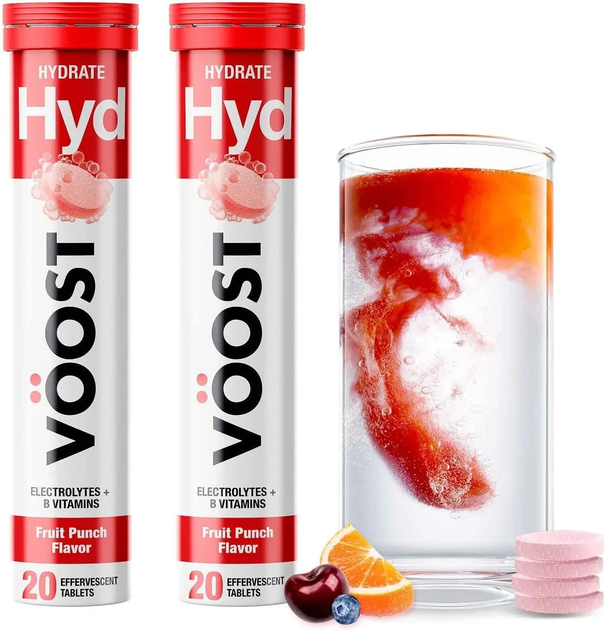 VOOST - Voost Hydration Electrolyte and Hydration Tablet 40 Tabletas - The Red Vitamin MX - Suplementos Alimenticios - {{ shop.shopifyCountryName }}