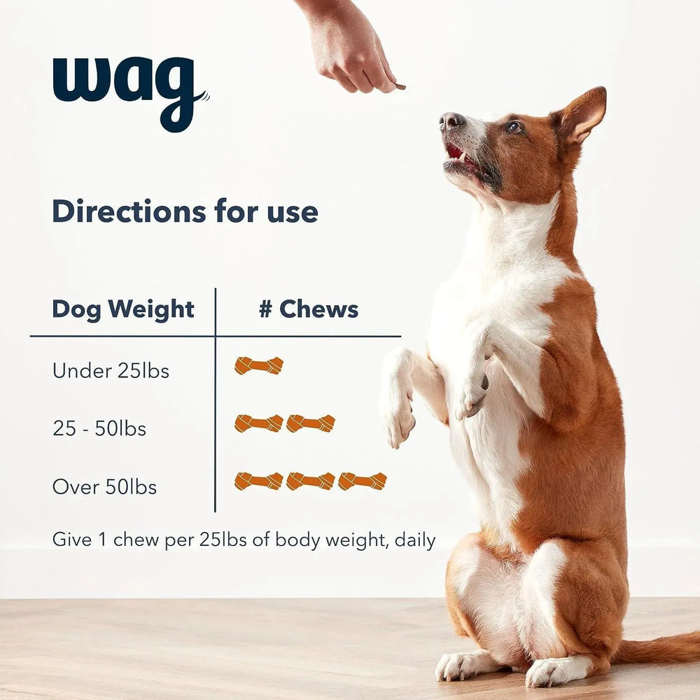 WAG - Wag Probiotic Supplement Chews for Dogs Natural Duck Flavor 90 Masticables - The Red Vitamin MX - Probióticos Para Perros - {{ shop.shopifyCountryName }}