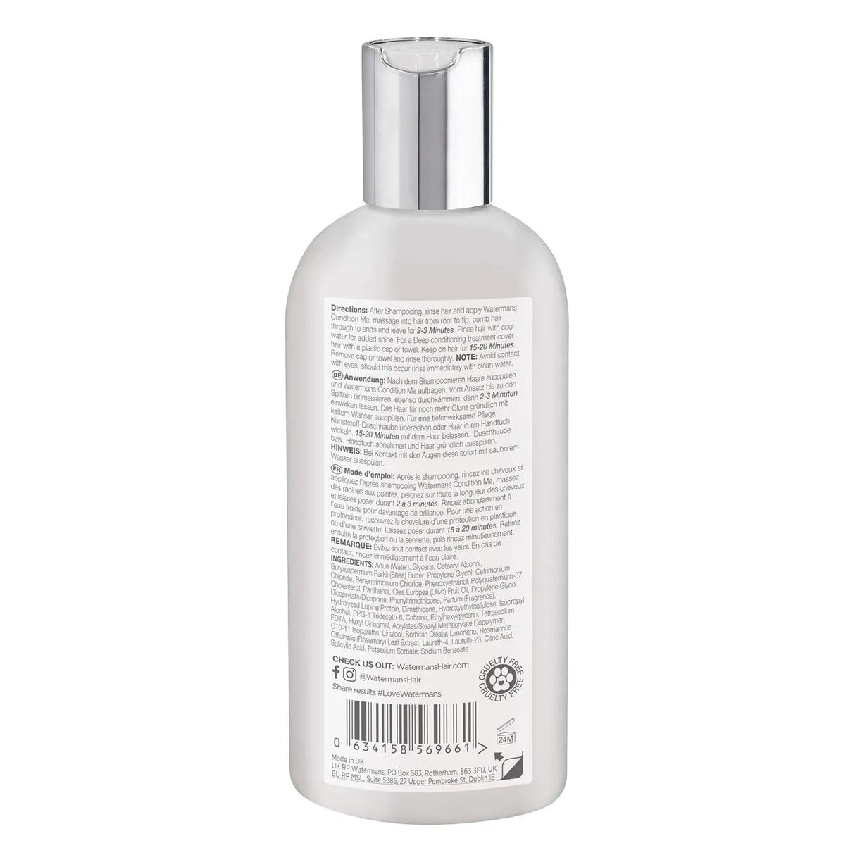 WATERMANS - Watermans Hair Growth Conditioner & Deep Conditioning Repair System 250Ml. - The Red Vitamin MX - Acondicionador Para Cabello - {{ shop.shopifyCountryName }}