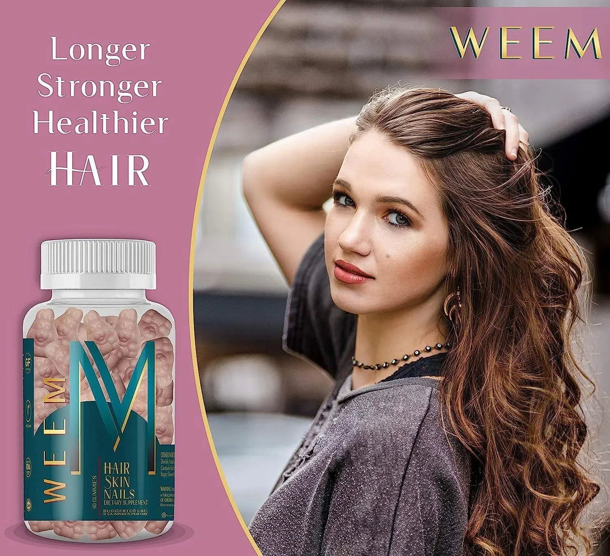 WEEM - WEEM Biotin Gummies for Hair, Skin and Nails 60 Gomitas - The Red Vitamin MX - Suplementos Alimenticios - {{ shop.shopifyCountryName }}