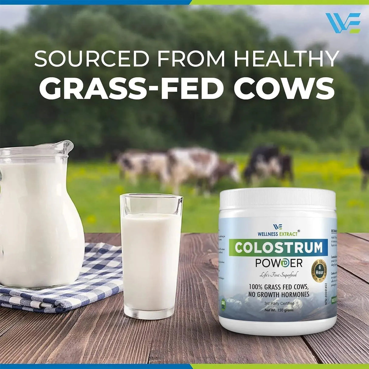 WELLNESS EXTRACT - Wellness Extract Bovine Colostrum Powder 150Gr. - The Red Vitamin MX - Suplementos Alimenticios - {{ shop.shopifyCountryName }}