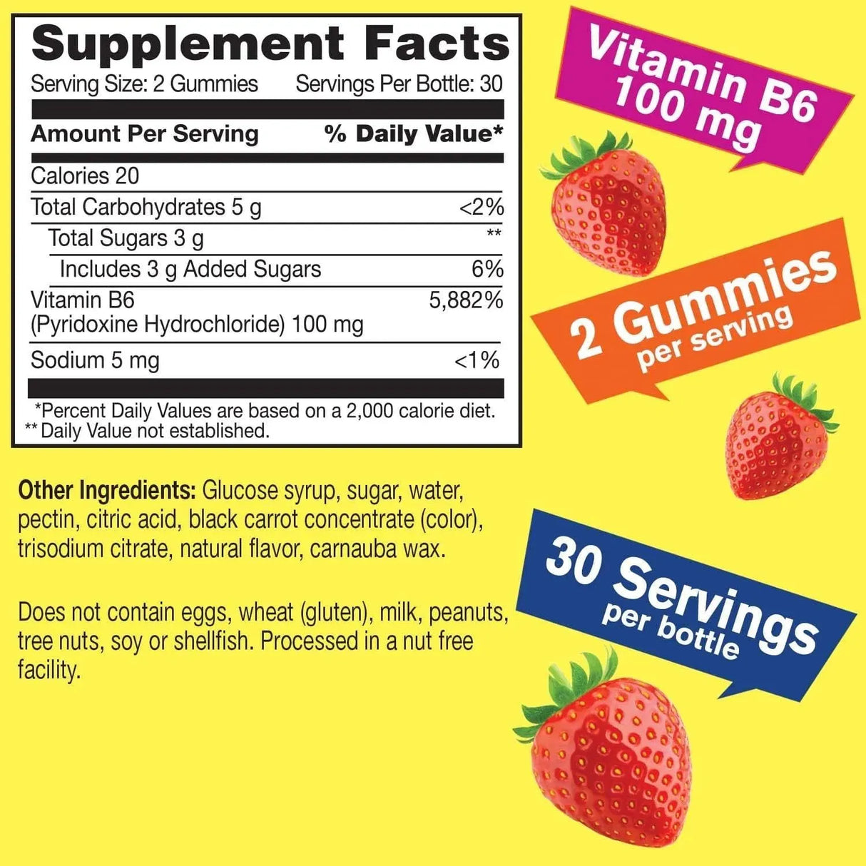 WELLYEAH - WellYeah High Potency Vitamin B6 Gummies 60 Gomitas - The Red Vitamin MX - Suplementos Alimenticios - {{ shop.shopifyCountryName }}