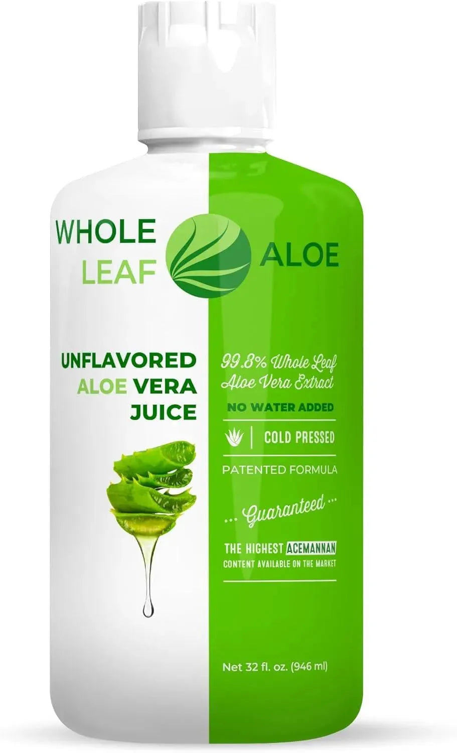 WHOLE LEAF - Whole Leaf Aloe Vera Juice 946Ml. - The Red Vitamin MX - Suplementos Alimenticios - {{ shop.shopifyCountryName }}
