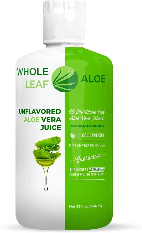 WHOLE LEAF - Whole Leaf Aloe Vera Juice 946Ml. - The Red Vitamin MX - Suplementos Alimenticios - {{ shop.shopifyCountryName }}