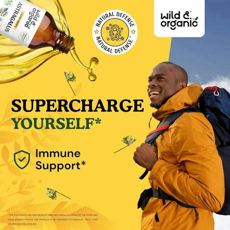 WILD & ORGANIC - Wild & Organic Astragalus Root Tincture 4 Fl. Oz. - The Red Vitamin MX - Suplementos Alimenticios - {{ shop.shopifyCountryName }}