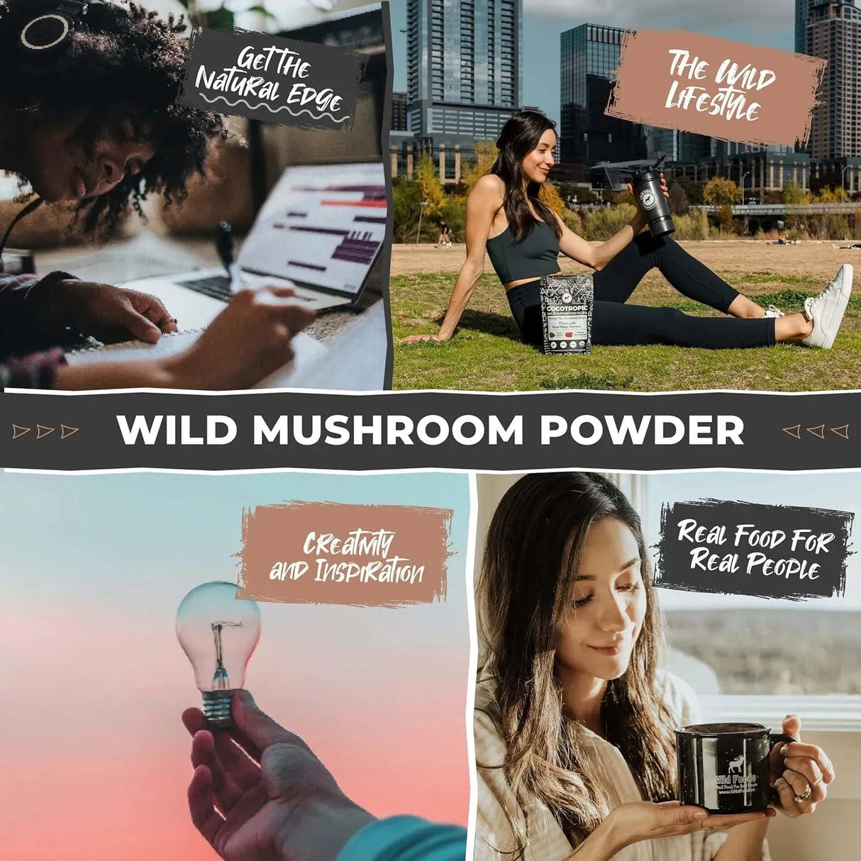 WILD FOODS - Wild Foods Premium Mushroom Complex Supplement 60 Capsulas - The Red Vitamin MX - Suplementos Alimenticios - {{ shop.shopifyCountryName }}