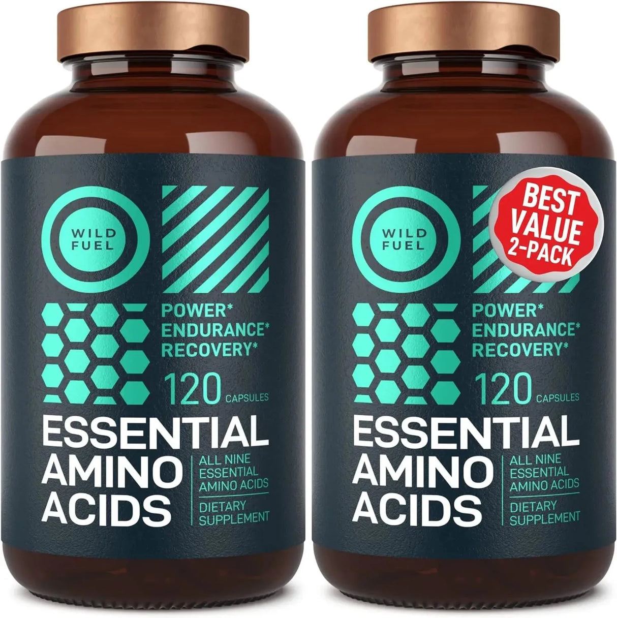 WILD FUEL - Wild Fuel Essential Amino Acid 120 Capsulas 2 Pack - The Red Vitamin MX - Suplementos Alimenticios - {{ shop.shopifyCountryName }}