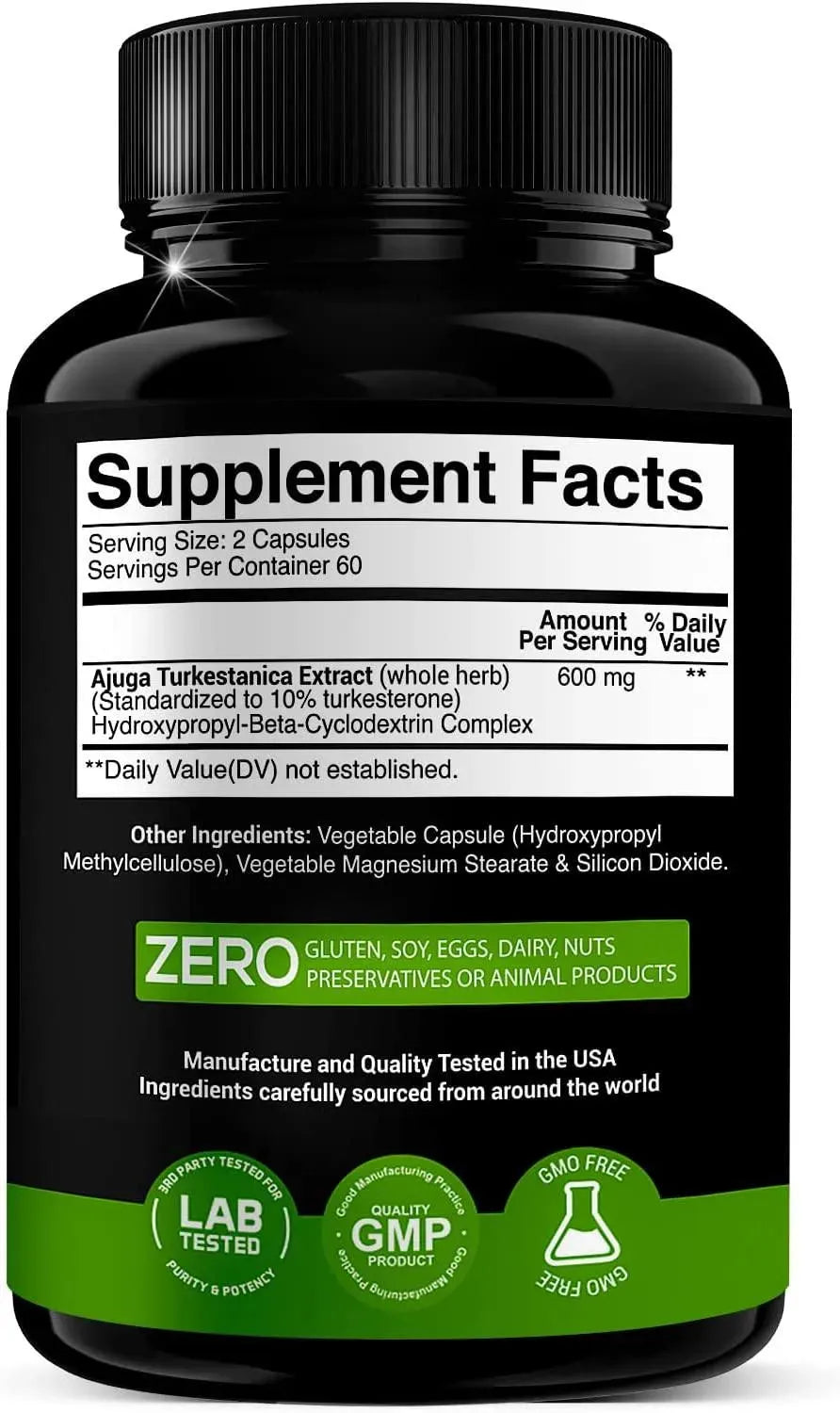 X GOLD HEALTH - X Gold Health Turkesterone Supplement 600Mg. 120 Capsulas - The Red Vitamin MX - Suplementos Alimenticios - {{ shop.shopifyCountryName }}