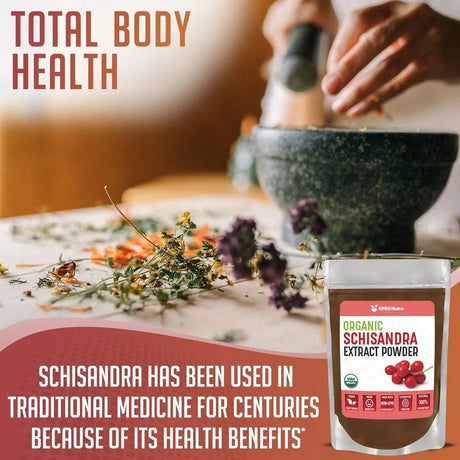 XPRS NUTRA - XPRS Nutra Organic Schisandra Berry Powder Extract 113Gr. - The Red Vitamin MX - Suplementos Alimenticios - {{ shop.shopifyCountryName }}