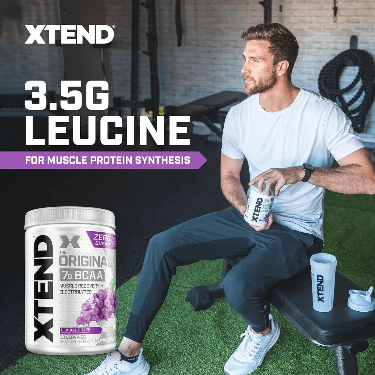 XTEND - XTEND Original BCAA Powder Glacial Grape 30 Servicios 390Gr. - The Red Vitamin MX - Suplementos Alimenticios - {{ shop.shopifyCountryName }}