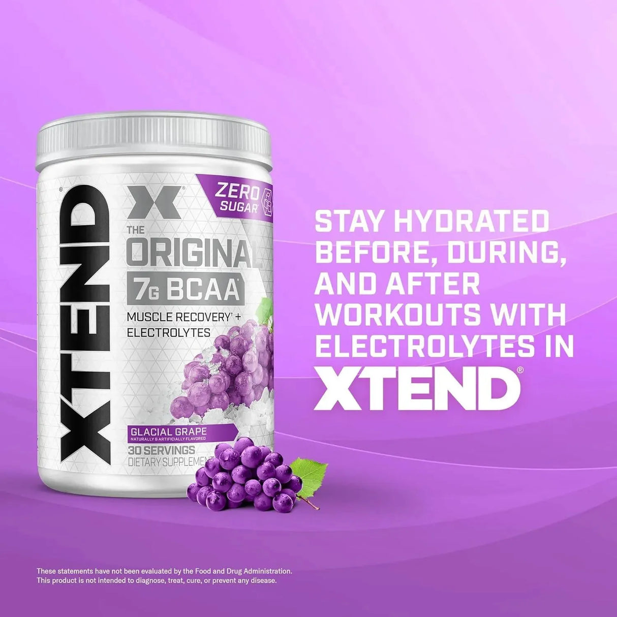 XTEND - XTEND Original BCAA Powder Glacial Grape 30 Servicios 390Gr. - The Red Vitamin MX - Suplementos Alimenticios - {{ shop.shopifyCountryName }}