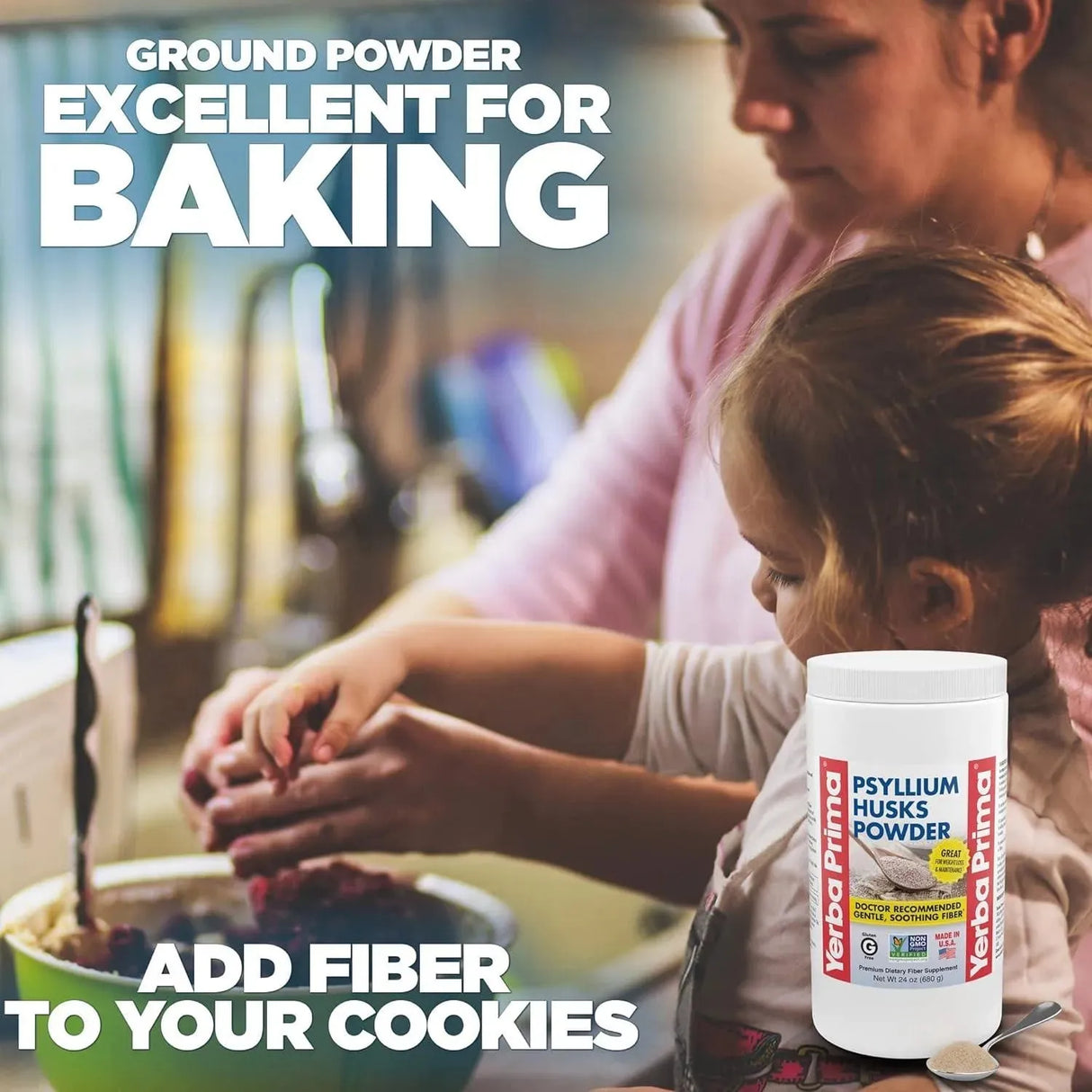 YERBA PRIMA - Yerba Prima Psyllium Husk Powder 680Gr. - The Red Vitamin MX - Suplementos Alimenticios - {{ shop.shopifyCountryName }}