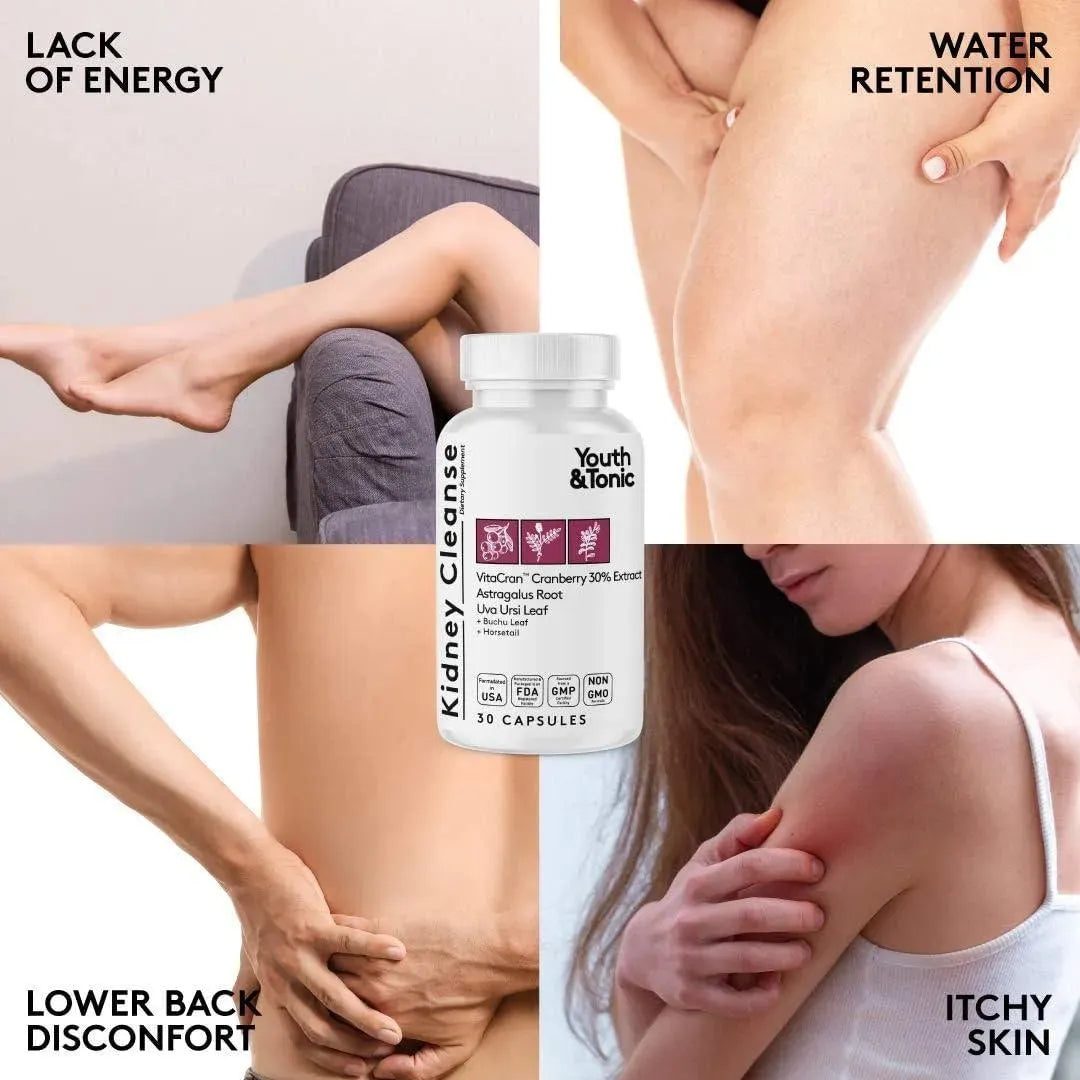 YOUTH & TONIC - Youth & Tonic Kidney Cleanse Detox 30 Capsulas - The Red Vitamin MX - Suplementos Alimenticios - {{ shop.shopifyCountryName }}