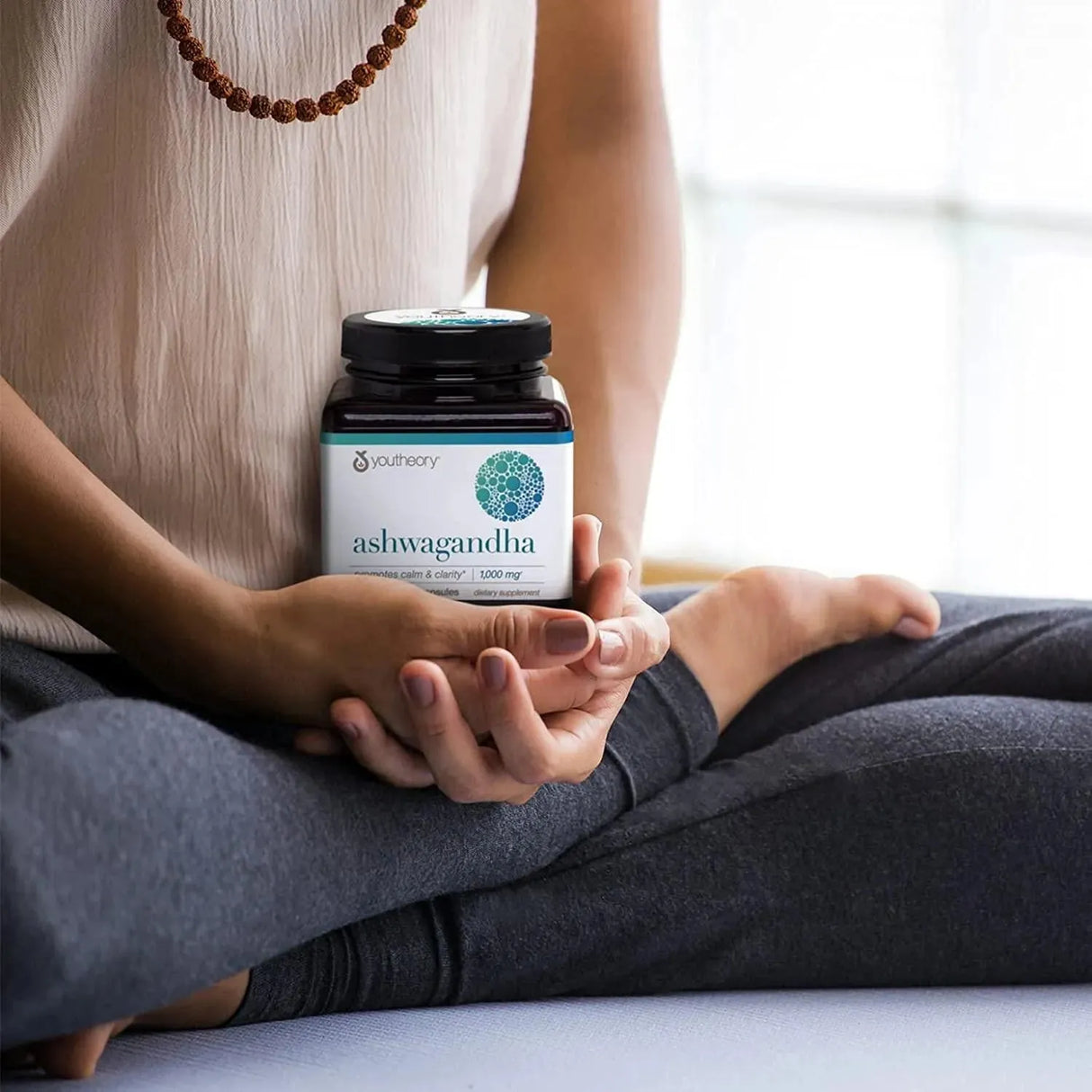 YOUTHEORY - Youtheory Ashwagandha 60 Capsulas - The Red Vitamin MX - Suplementos Alimenticios - {{ shop.shopifyCountryName }}