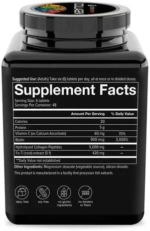 YOUTHEORY - Youtheory Collagen for Men 290 Tabletas - The Red Vitamin MX - Suplementos Alimenticios - {{ shop.shopifyCountryName }}