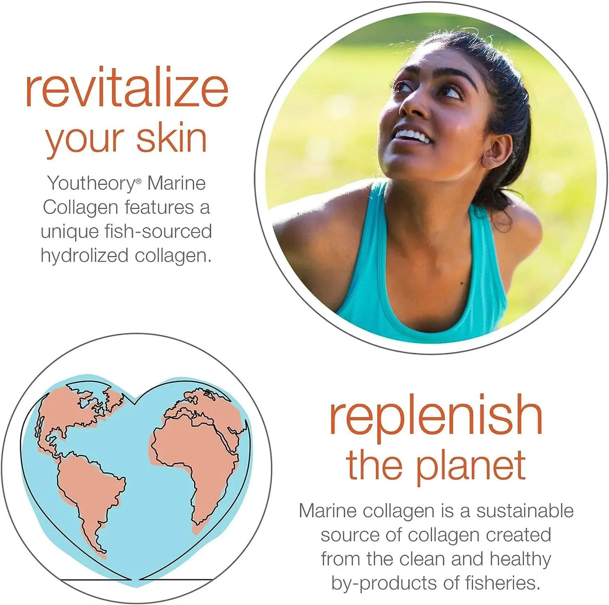 YOUTHEORY - Youtheory Marine Collagen with 18 Amino Acids 160 Tabletas - The Red Vitamin MX - Suplementos Alimenticios - {{ shop.shopifyCountryName }}