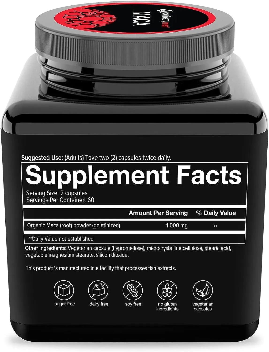 YOUTHEORY - Youtheory Men's Maca Advanced with Peruvian Ginseng 120 Capsulas - The Red Vitamin MX - Suplementos Alimenticios - {{ shop.shopifyCountryName }}