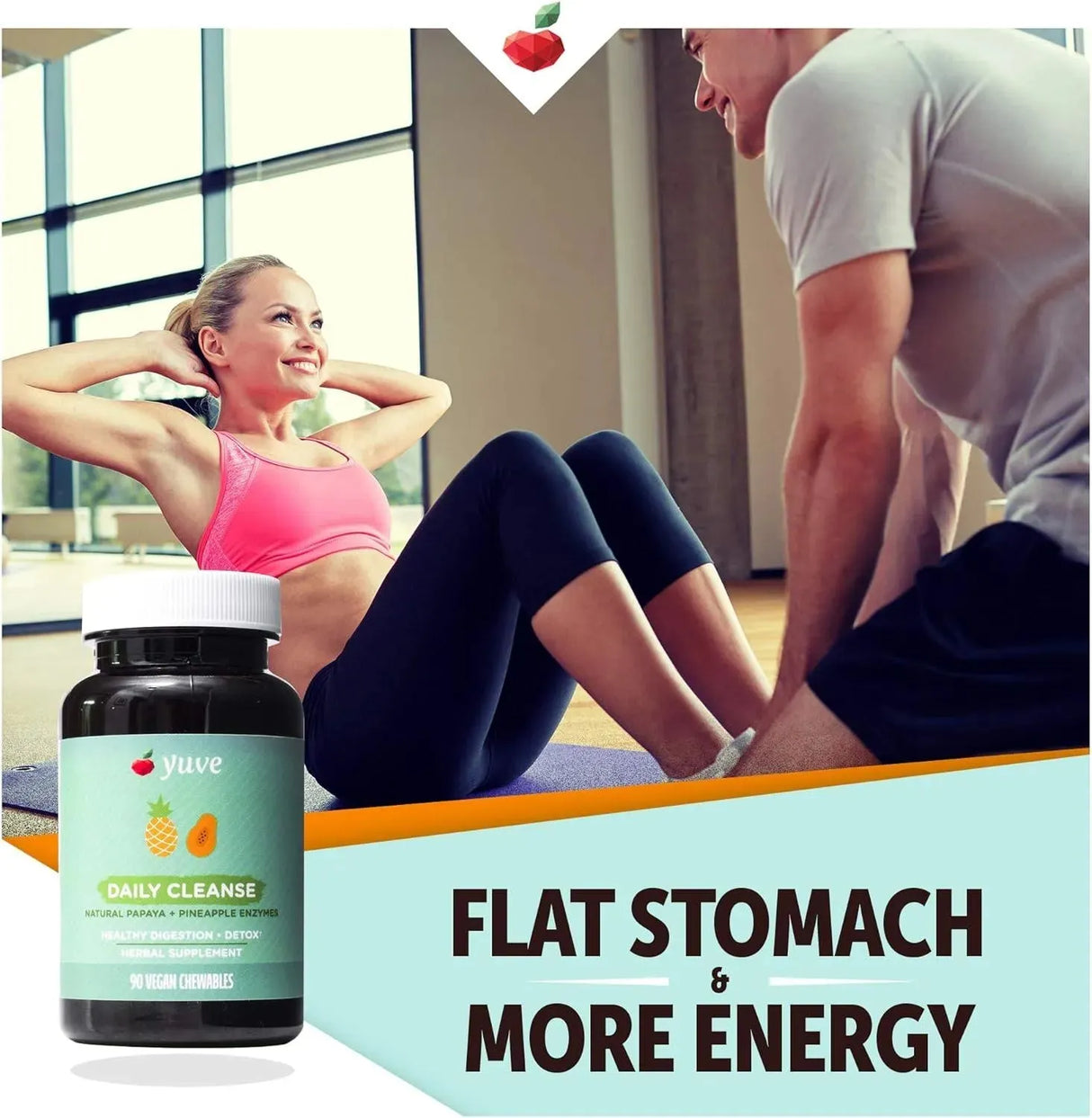 YUVE NATURALS - Yuve Natural Papaya Digestive Enzymes 180 Tabletas Masticables - The Red Vitamin MX - Suplementos Alimenticios - {{ shop.shopifyCountryName }}