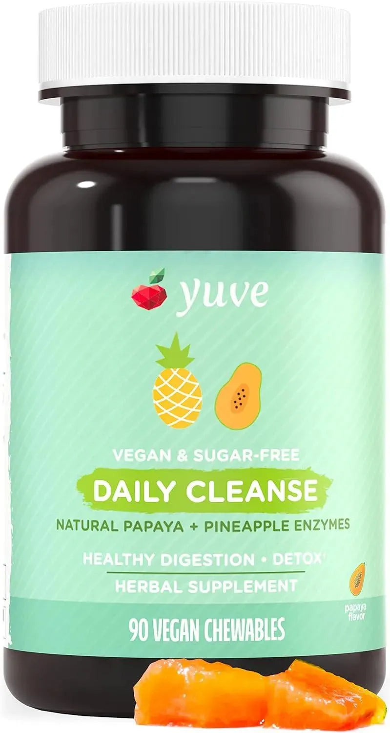 YUVE NATURALS - Yuve Natural Papaya Digestive Enzymes 90 Tabletas Masticables - The Red Vitamin MX - Suplementos Alimenticios - {{ shop.shopifyCountryName }}
