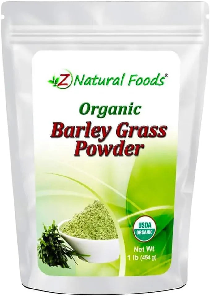 Z NATURAL FOODS - Z Natural Foods Organic Barley Grass Powder 454Gr. - The Red Vitamin MX - Suplementos Alimenticios - {{ shop.shopifyCountryName }}