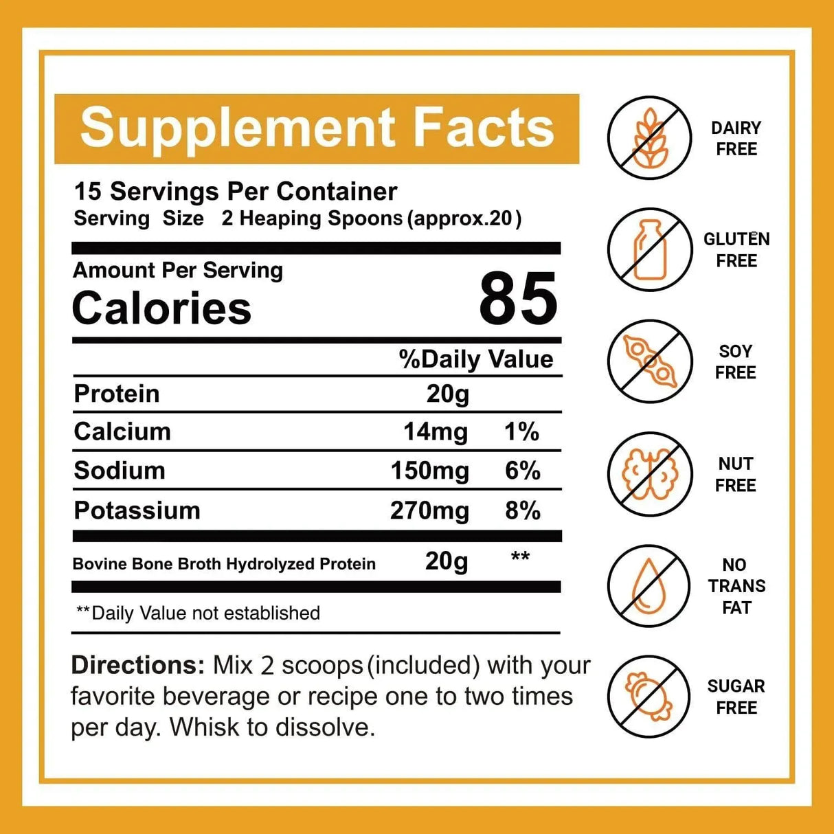 ZAMMEX - Zammex 100% Grass-Fed Beef Bone Broth Protein Powder 300Gr. - The Red Vitamin MX - Suplementos Alimenticios - {{ shop.shopifyCountryName }}