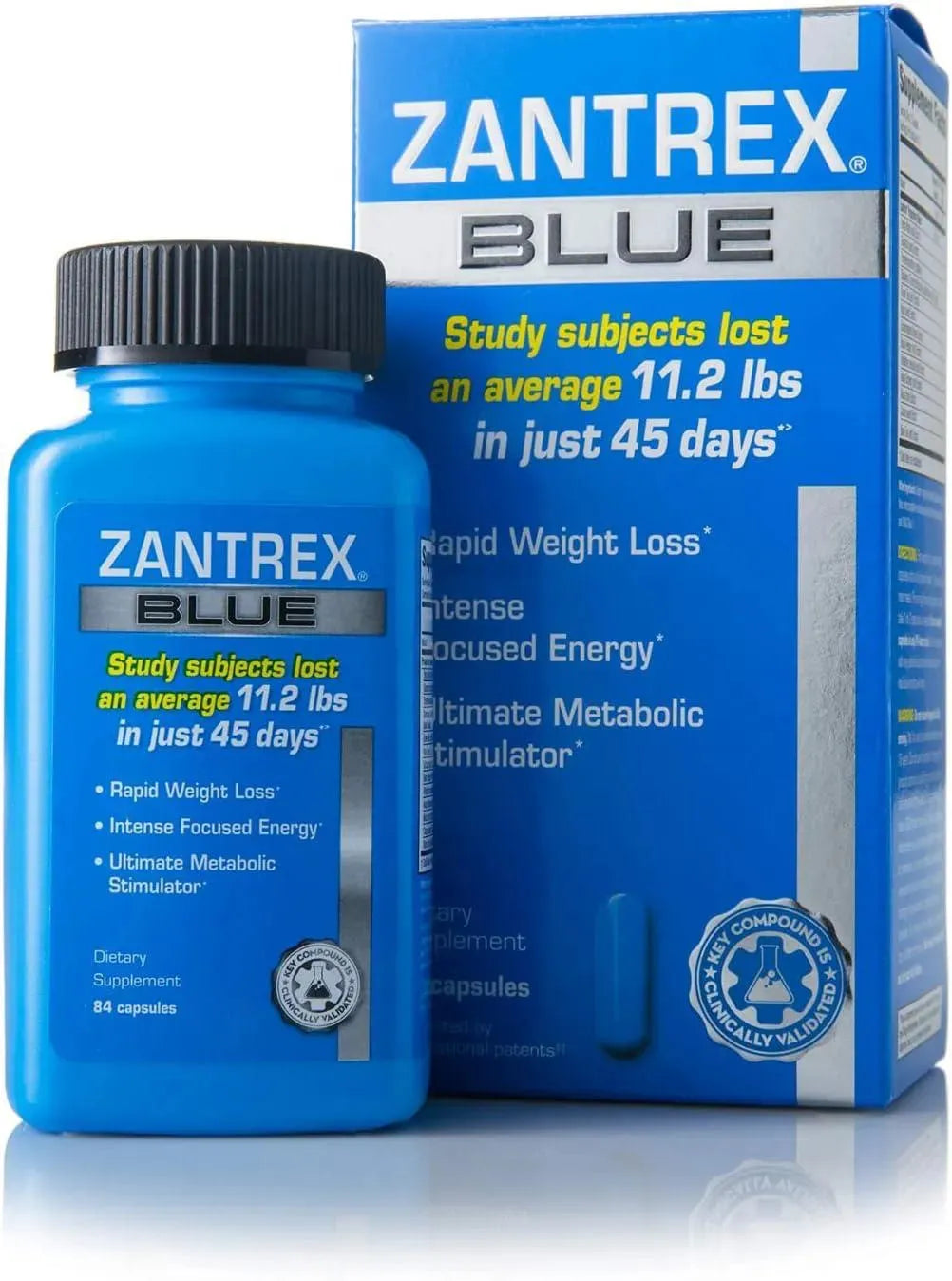ZANTREX - Zantrex Blue High-Energy Rapid Weight Loss Supplement 84 Capsulas - The Red Vitamin MX - Suplementos Alimenticios - {{ shop.shopifyCountryName }}