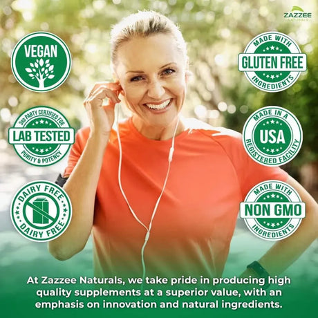 ZAZZEE NATURALS - Zazzee Extra Strength Citicoline 500Mg. 100 Capsulas - The Red Vitamin MX - Suplementos Alimenticios - {{ shop.shopifyCountryName }}