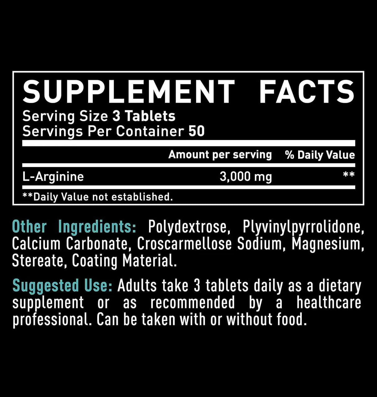 ZEAL NATURALS - Zeal Naturals L Arginine 3000Mg. 150 Tabletas - The Red Vitamin MX - Suplementos Alimenticios - {{ shop.shopifyCountryName }}