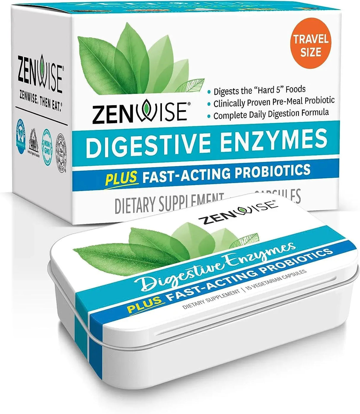 ZENWISE HEALTH - Zenwise Digestive Enzymes 15 Capsulas - The Red Vitamin MX - Suplementos Alimenticios - {{ shop.shopifyCountryName }}