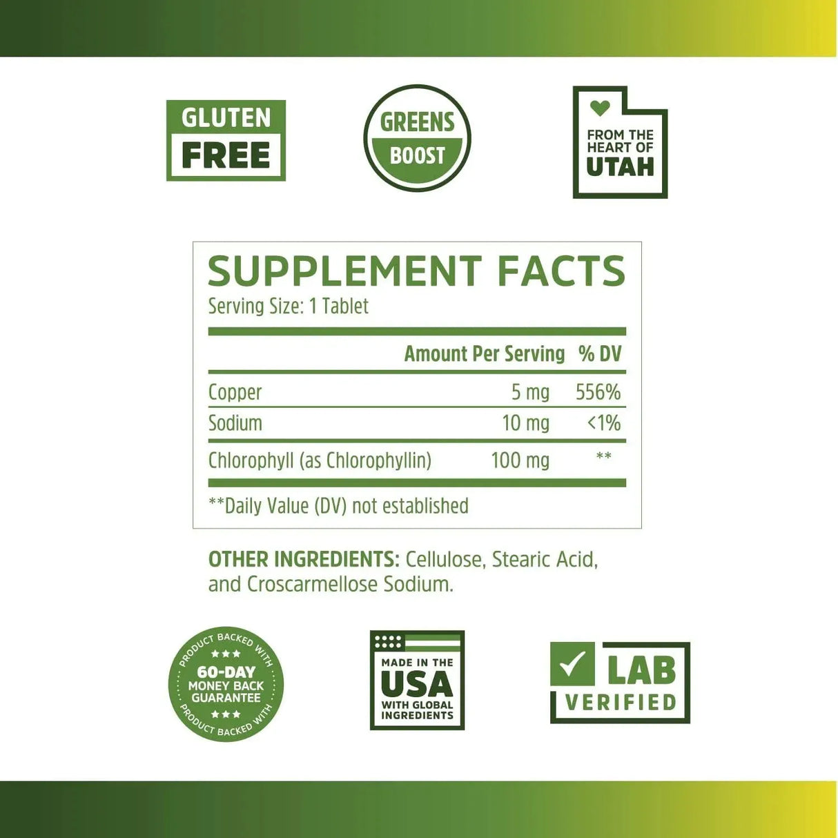 ZHOU - Zhou Nutrition Chlorophyll 90 Tabletas - The Red Vitamin MX - Suplementos Alimenticios - {{ shop.shopifyCountryName }}