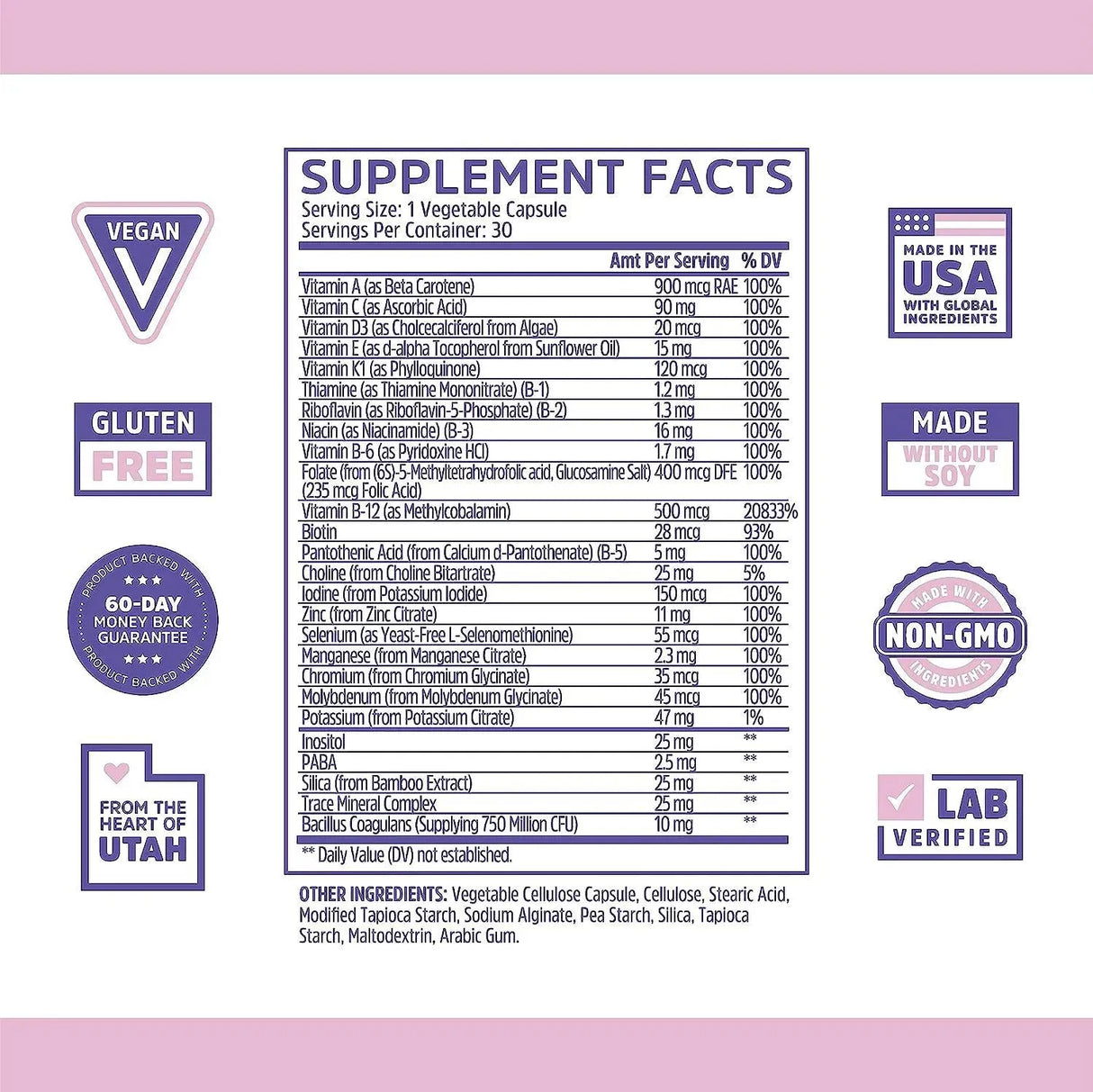 ZHOU - Zhou Nutrition Daily Boost Multivitamin 30 Capsulas - The Red Vitamin MX - Suplementos Alimenticios - {{ shop.shopifyCountryName }}