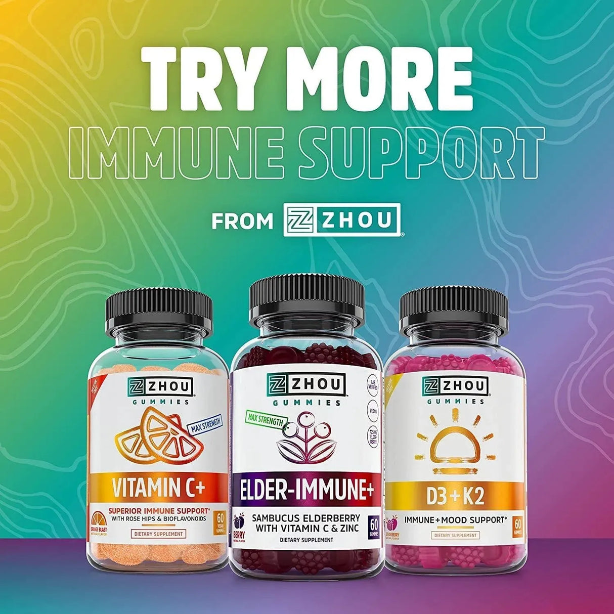 ZHOU - Zhou Nutrition Daily Boost Multivitamin 60 Capsulas - The Red Vitamin MX - Suplementos Alimenticios - {{ shop.shopifyCountryName }}