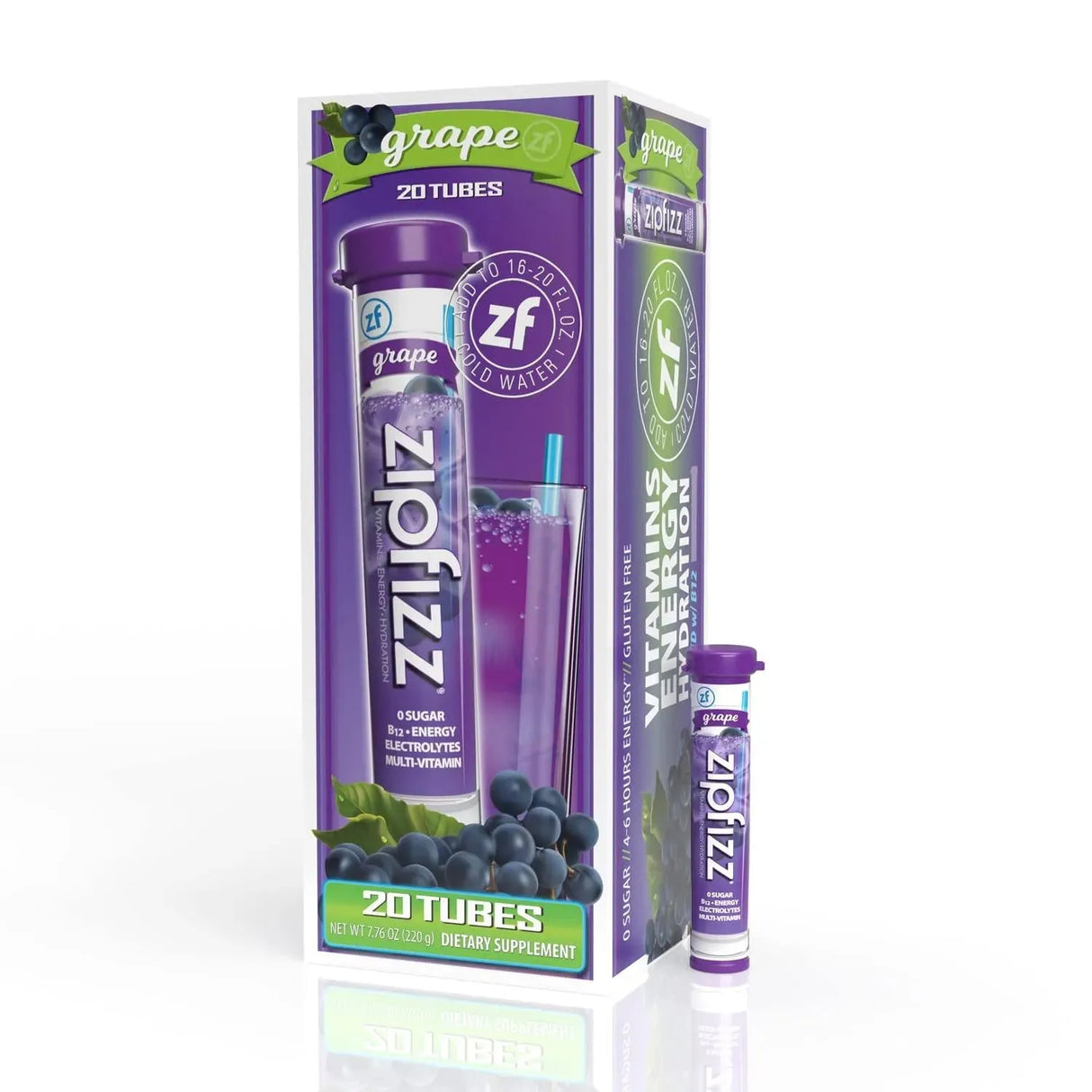 ZIPFIZZ - Zipfizz Energy Drink Mix Electrolyte Hydration Powder 20 Paquetes - The Red Vitamin MX - Suplementos Alimenticios - {{ shop.shopifyCountryName }}