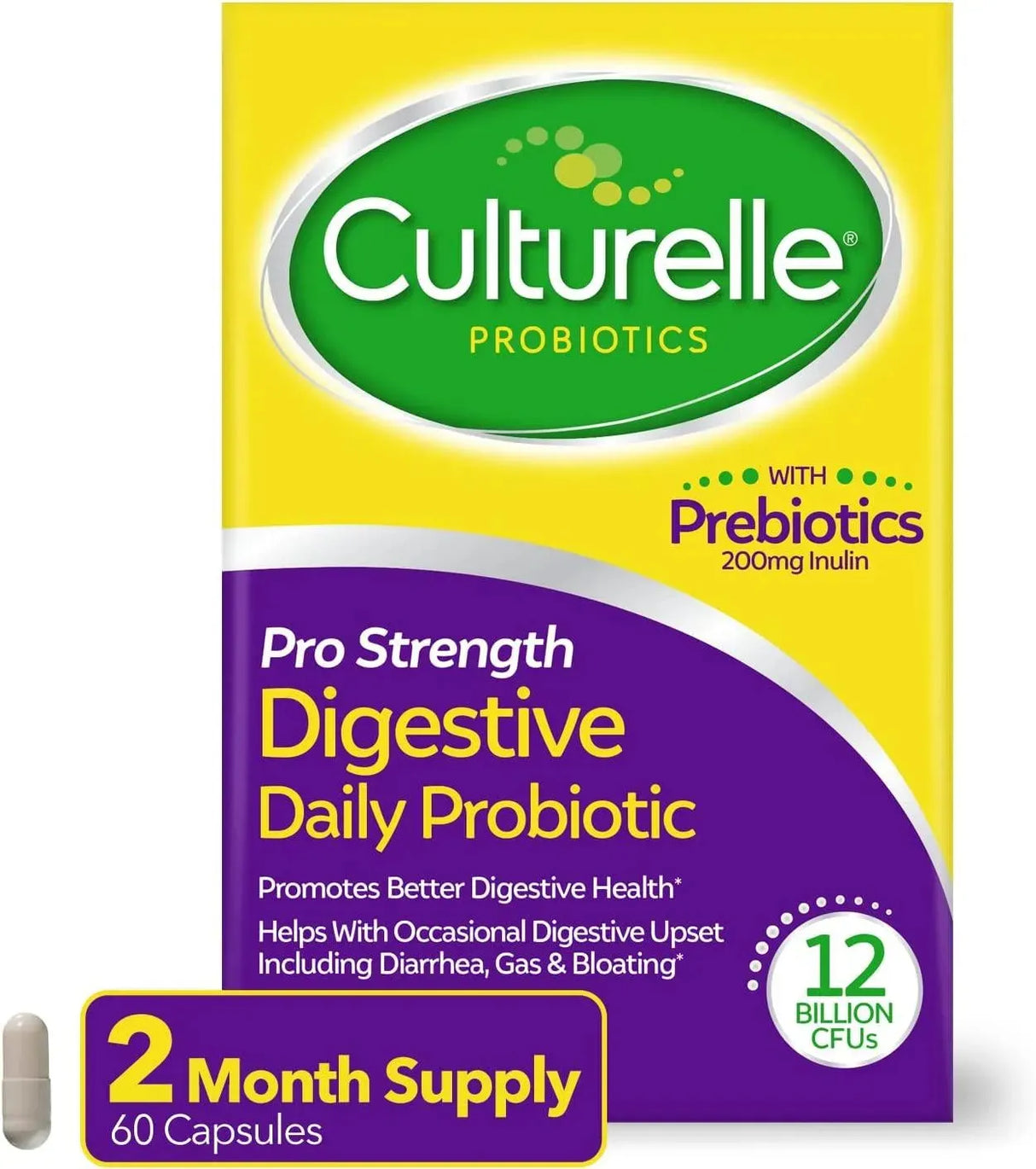 CULTURELLE - Culturelle Pro Strength Daily Probiotic for Women & Men 60 Capsulas - The Red Vitamin MX - Suplementos Alimenticios - {{ shop.shopifyCountryName }}