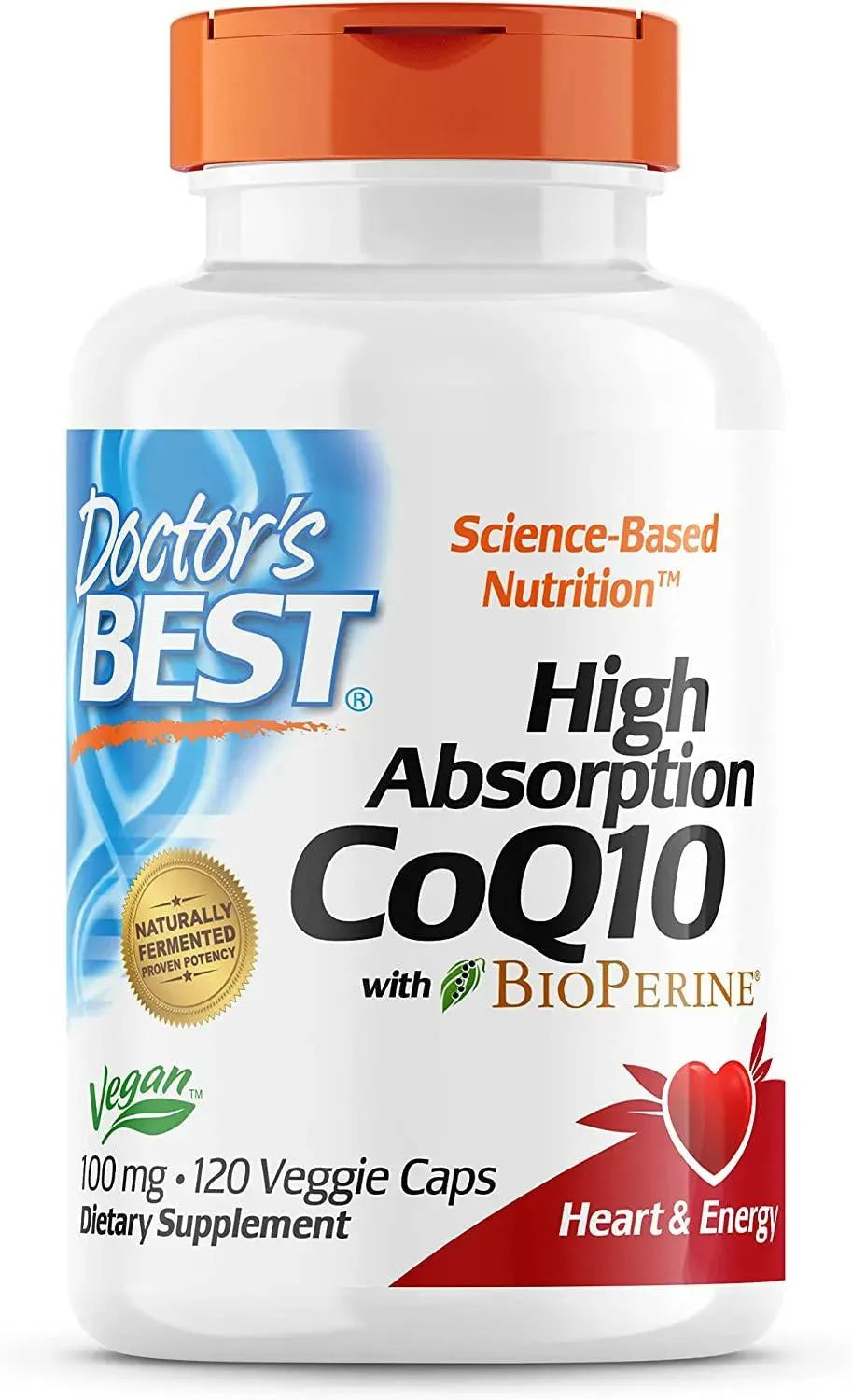DOCTOR'S BEST - Doctor's Best High Absorption CoQ10 with BioPerine 100Mg. 120 Capsulas Blandas - The Red Vitamin MX - Suplementos Alimenticios - {{ shop.shopifyCountryName }}