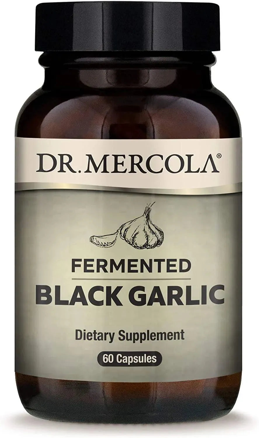 DR MERCOLA - Dr. Mercola Fermented Black Garlic 60 Capsulas - The Red Vitamin MX - Suplementos Alimenticios - {{ shop.shopifyCountryName }}