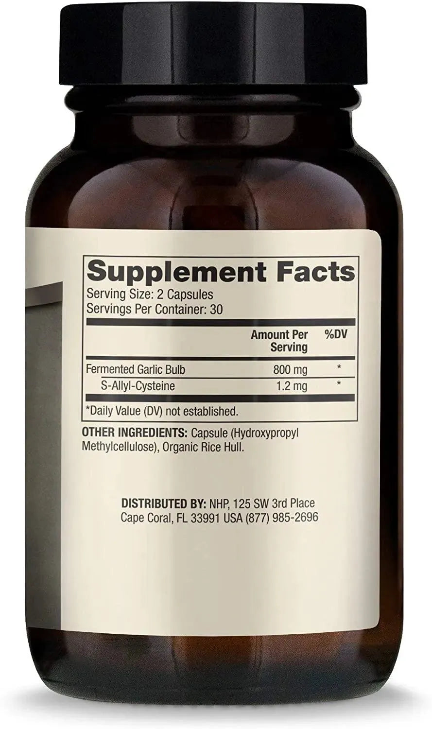 DR MERCOLA - Dr. Mercola Fermented Black Garlic 60 Capsulas - The Red Vitamin MX - Suplementos Alimenticios - {{ shop.shopifyCountryName }}