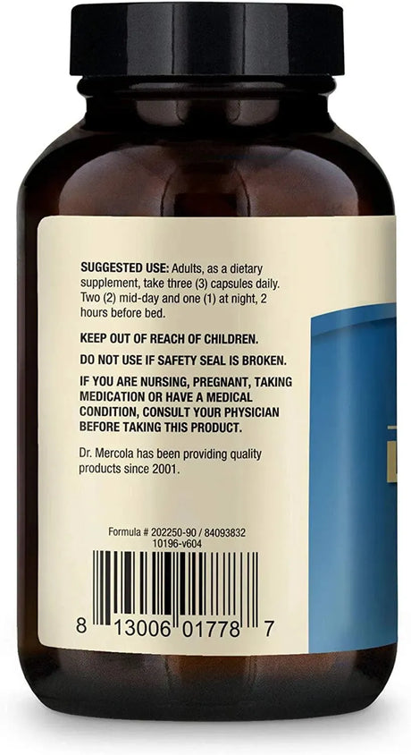 DR MERCOLA - Dr. Mercola Magnesium L-Threonate 2000Mg. 90 Capsulas - The Red Vitamin MX - Suplementos Alimenticios - {{ shop.shopifyCountryName }}