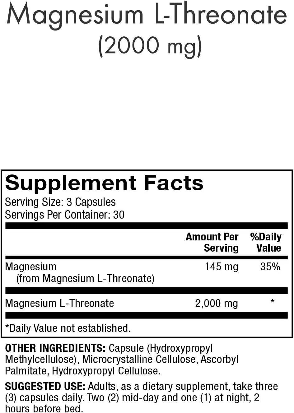 DR MERCOLA - Dr. Mercola Magnesium L-Threonate 2000Mg. 90 Capsulas - The Red Vitamin MX - Suplementos Alimenticios - {{ shop.shopifyCountryName }}