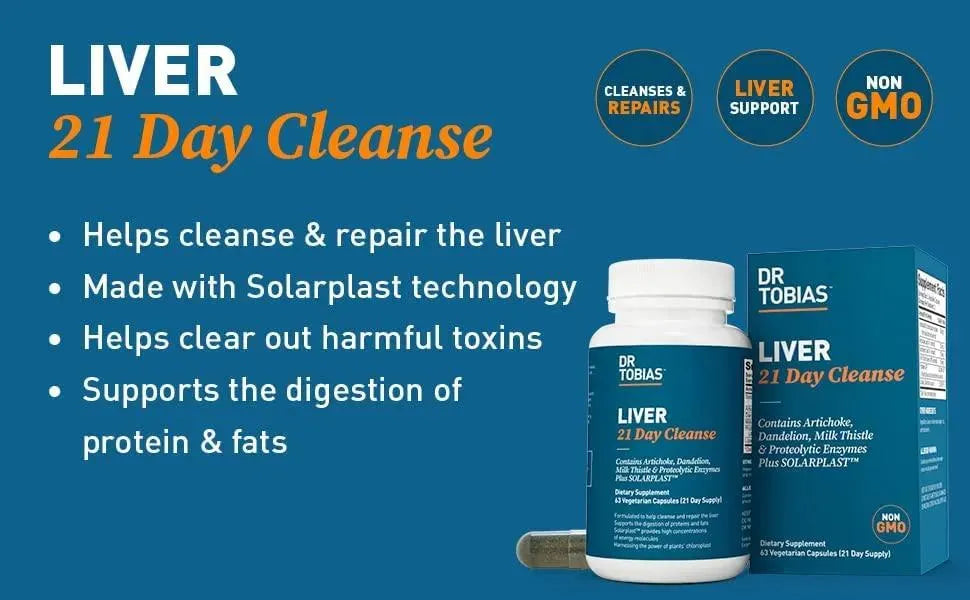 DR TOBIAS - Dr Tobias Liver 21 Day Cleanse 63 Capsulas - The Red Vitamin MX - Suplementos Alimenticios - {{ shop.shopifyCountryName }}