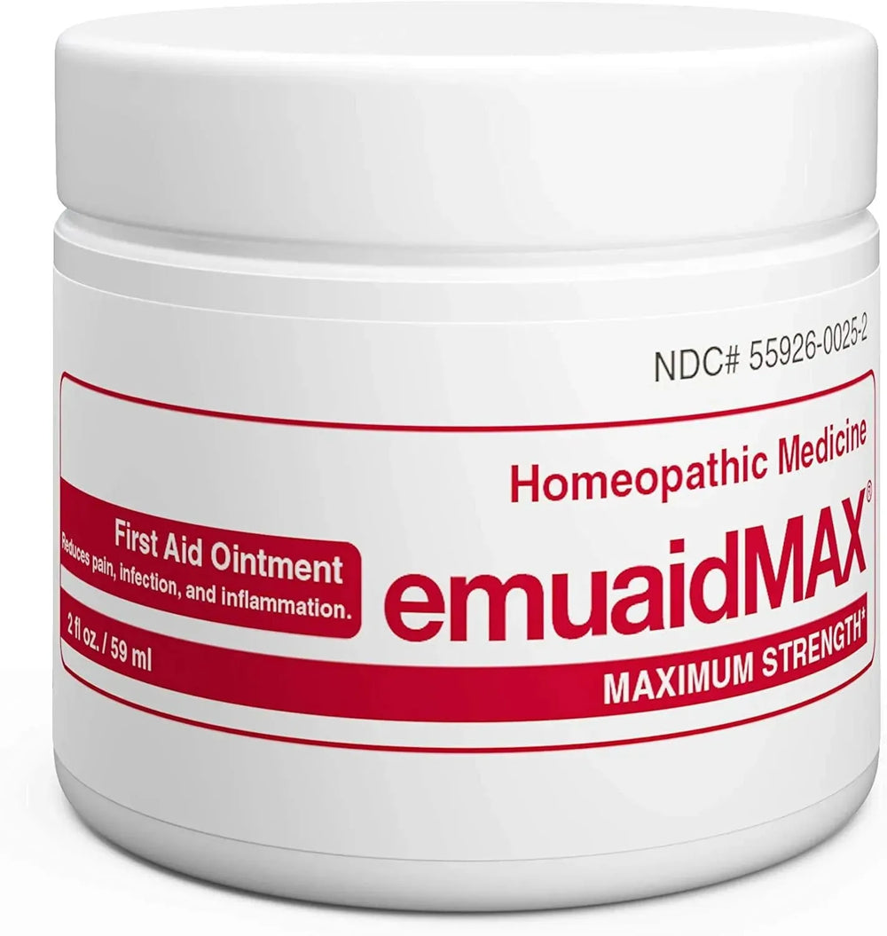 EMUAID - EMUAIDMAX Ointment Eczema Cream Maximum Strength Treatment 2Oz. - The Red Vitamin MX - Ungüentos De Primeros Auxilios - {{ shop.shopifyCountryName }}