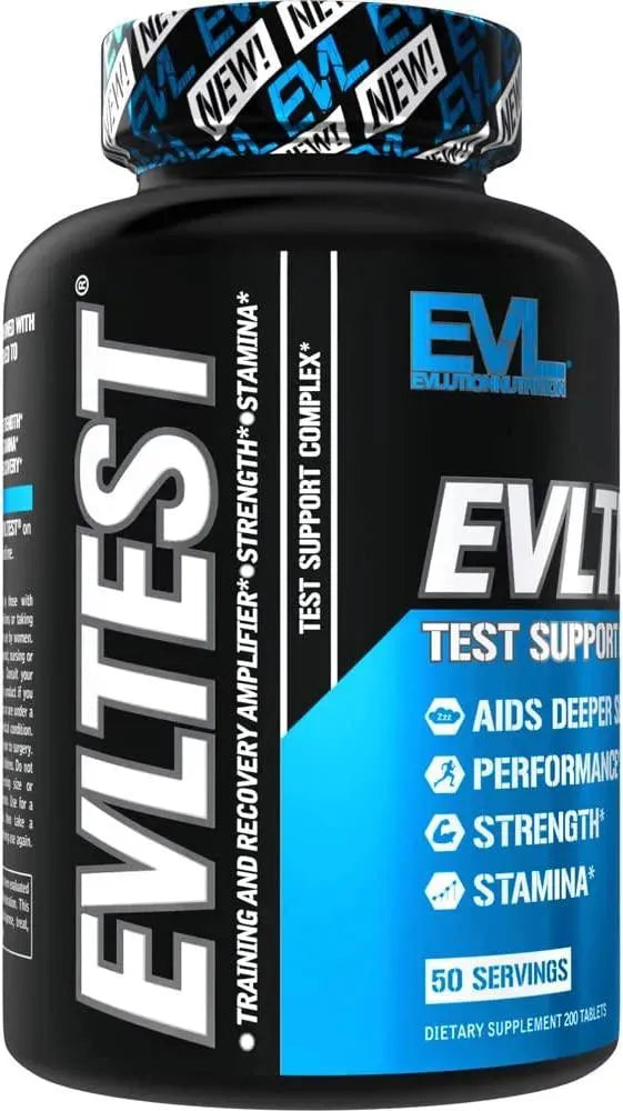 EVLUTION - Evlution Nutrition Testosterone Booster EVL Test 200 Tabletas - The Red Vitamin MX - Suplementos Alimenticios - {{ shop.shopifyCountryName }}