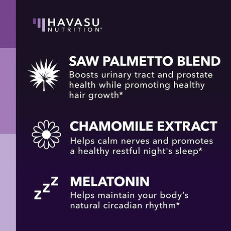 HAVASU NUTRITION - Havasu Nutrition Saw Palmetto PM Formula 100 Capsulas - The Red Vitamin MX - Suplementos Alimenticios - {{ shop.shopifyCountryName }}