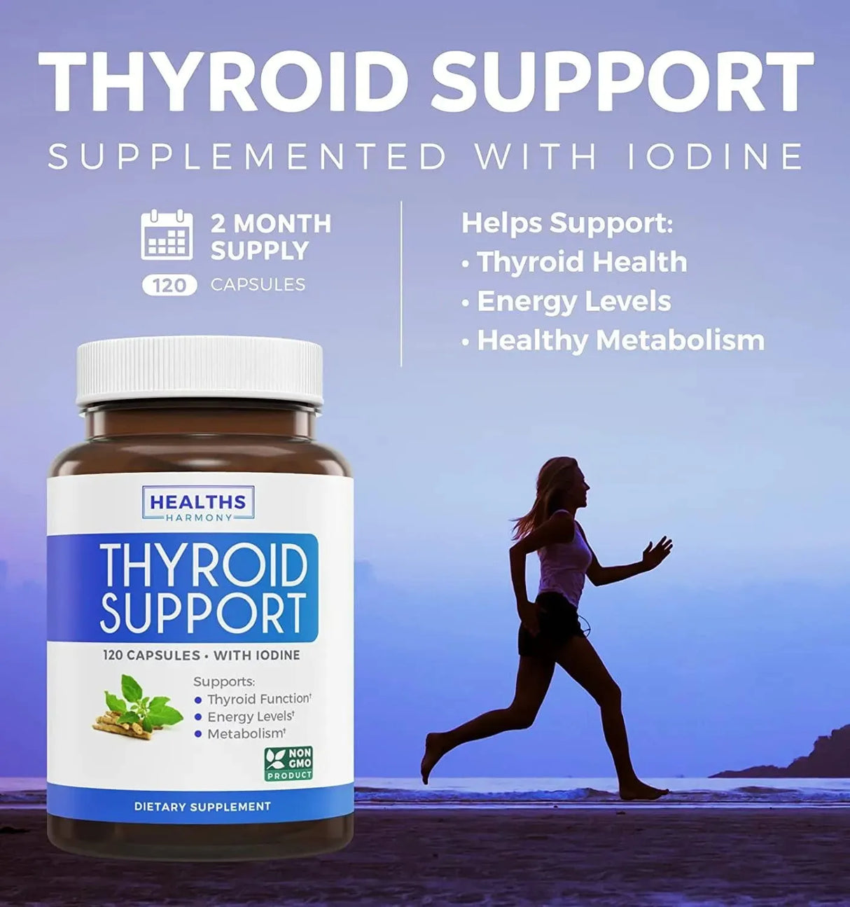HEALTHS HARMONY - Healths Harmony Thyroid Support 120 Capsulas - The Red Vitamin MX - Suplementos Alimenticios - {{ shop.shopifyCountryName }}